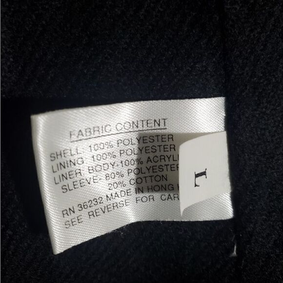 Gallery Classic Tan Trench Coat Size Large - Picture 12 of 12